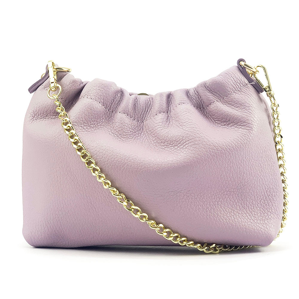 Alexa Leather Clutch - Made In Italy