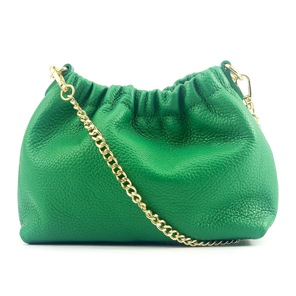 Alexa Leather Clutch - Made In Italy
