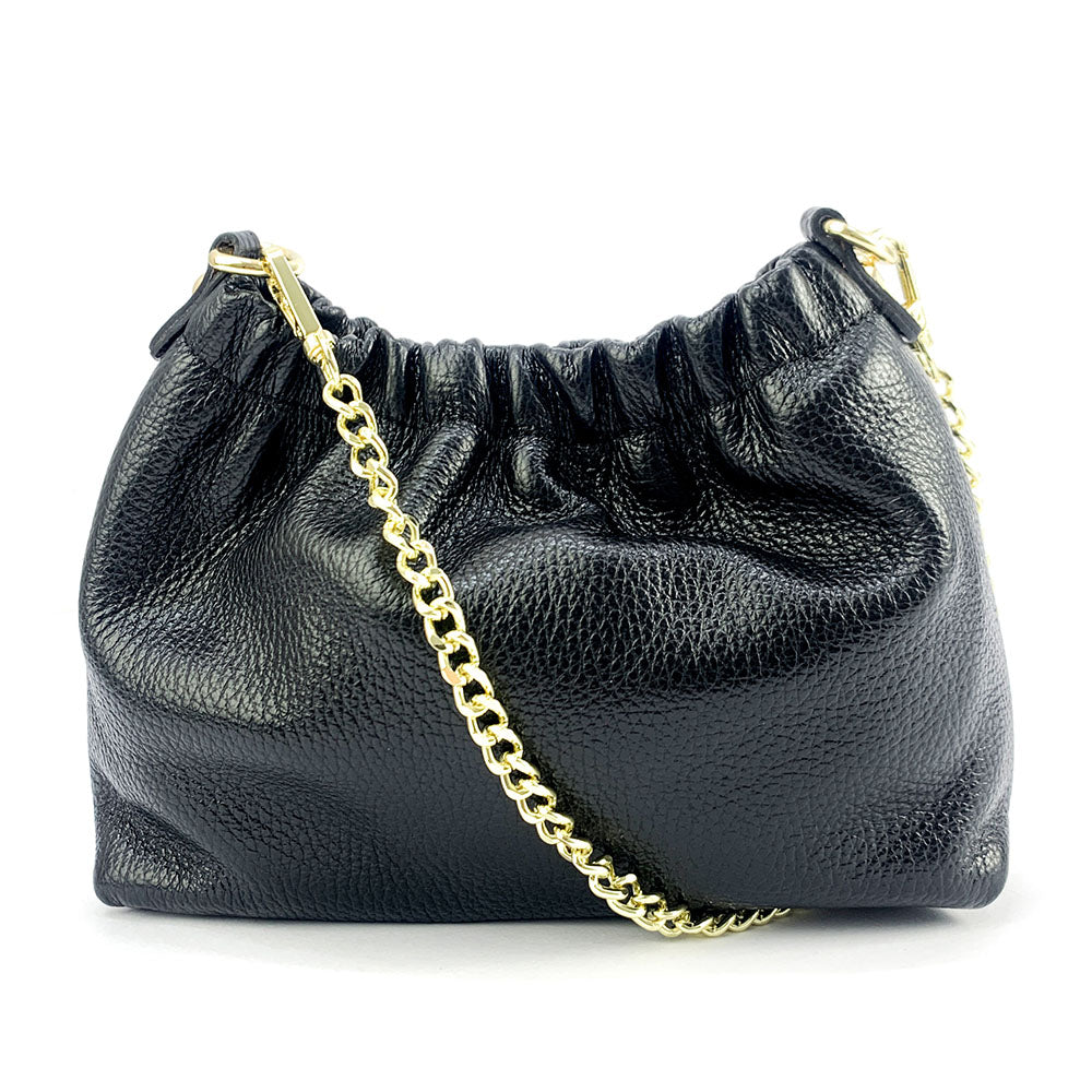 Alexa Leather Clutch - Made In Italy