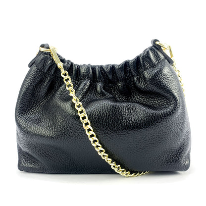 Alexa Leather Clutch - Made In Italy