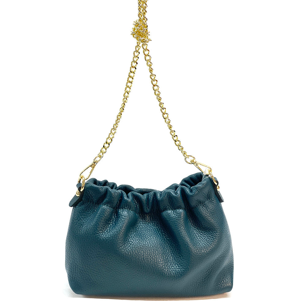 Alexa Leather Clutch - Made In Italy