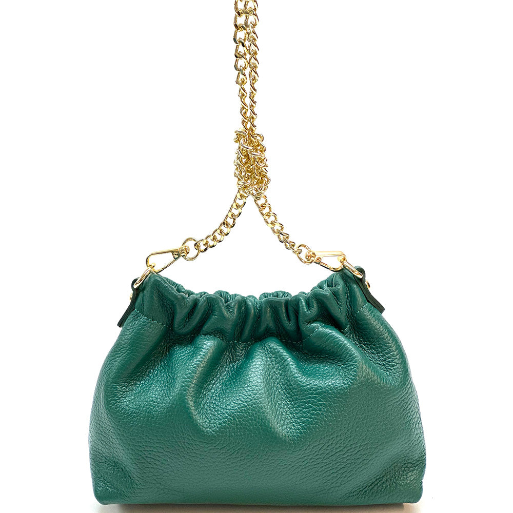 Alexa Leather Clutch - Made In Italy