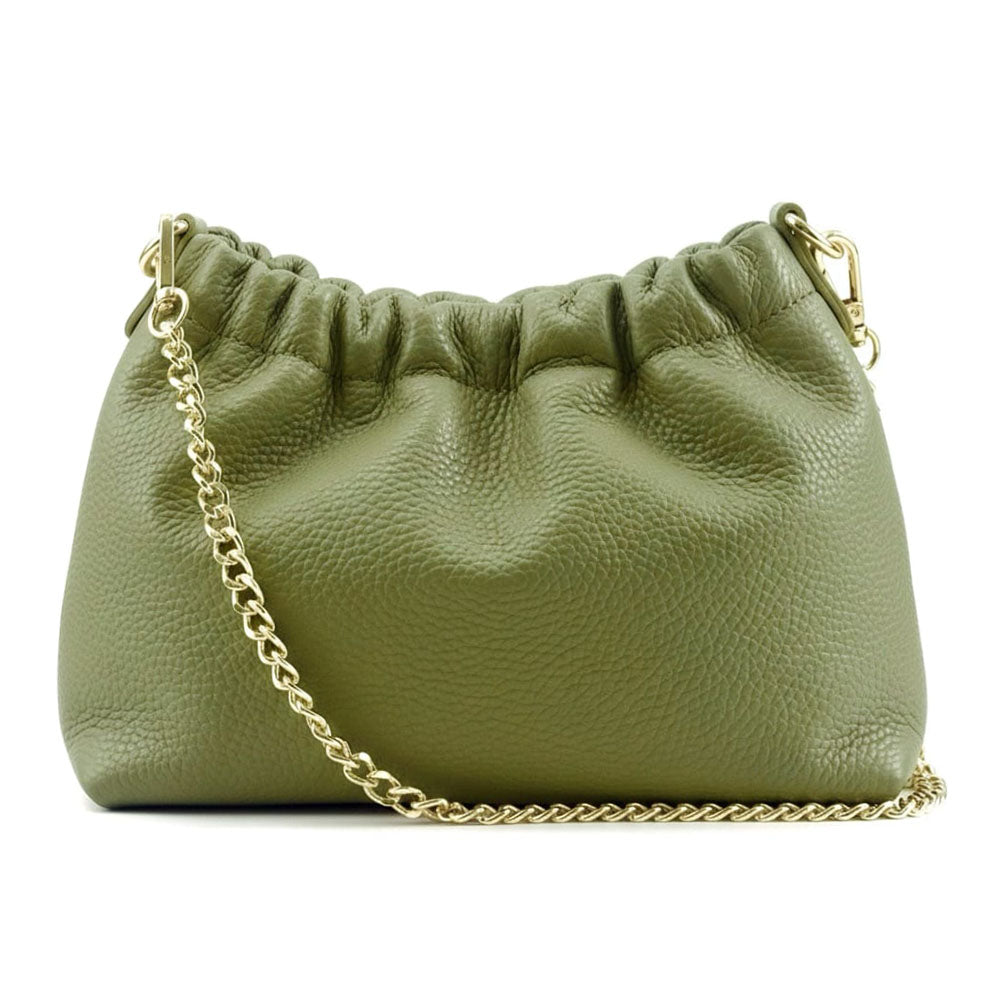 Alexa Leather Clutch - Made In Italy