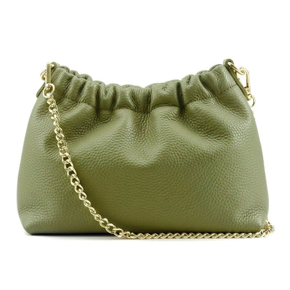 Alexa Leather Clutch - Made In Italy