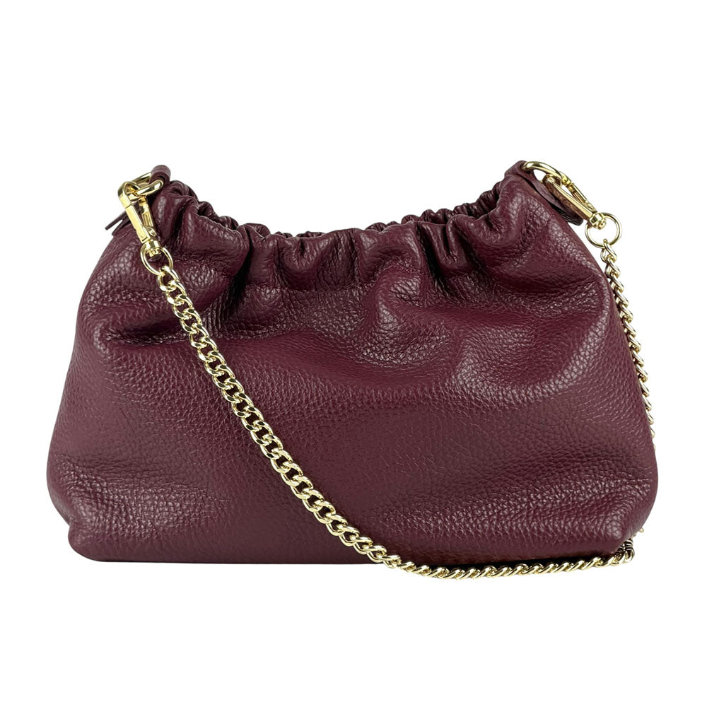 Alexa Leather Clutch - Made In Italy