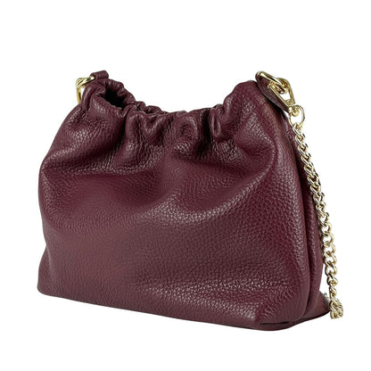 Alexa Leather Clutch - Made In Italy