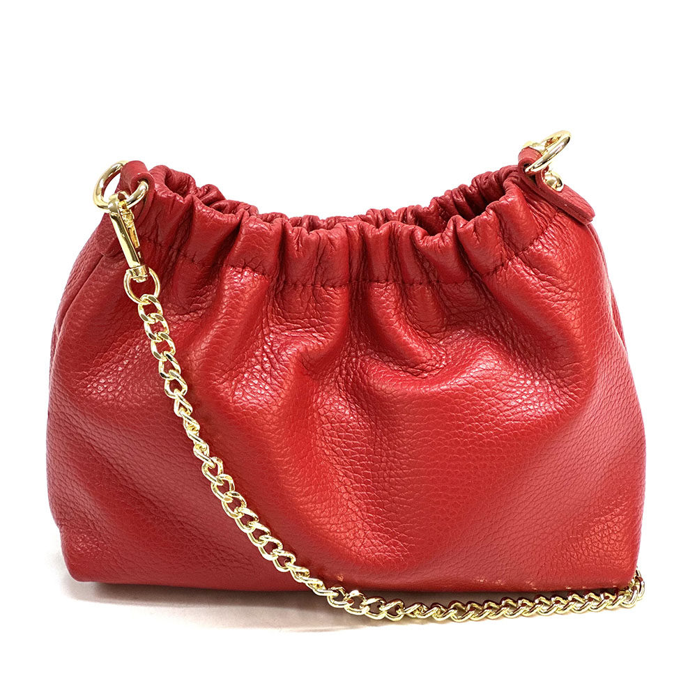 Alexa Leather Clutch - Made In Italy