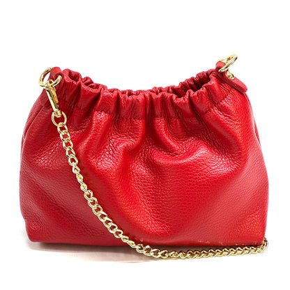 Alexa Leather Clutch - Made In Italy