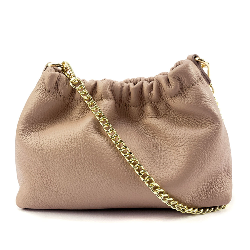 Alexa Leather Clutch - Made In Italy