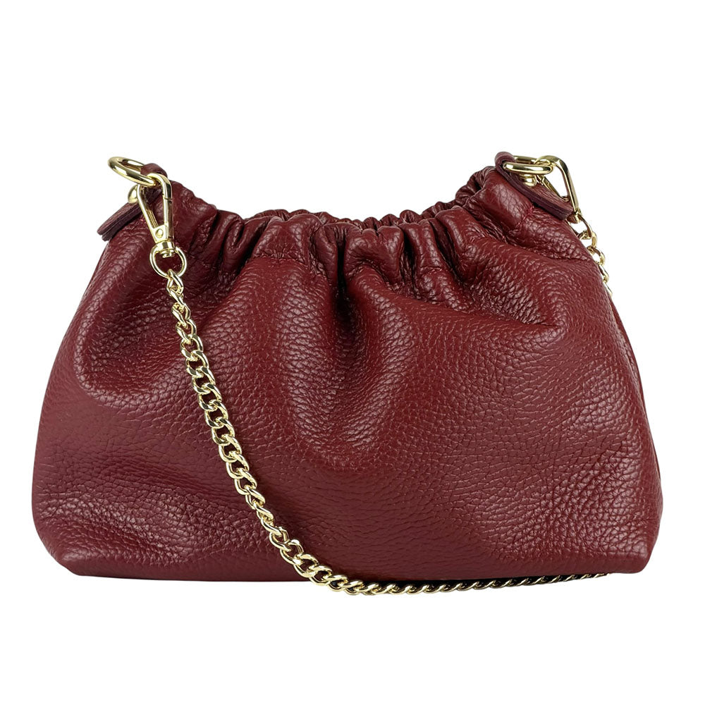 Alexa Leather Clutch - Made In Italy