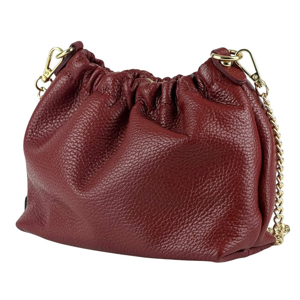 Alexa Leather Clutch - Made In Italy