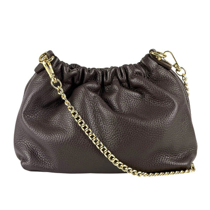 Alexa Leather Clutch - Made In Italy