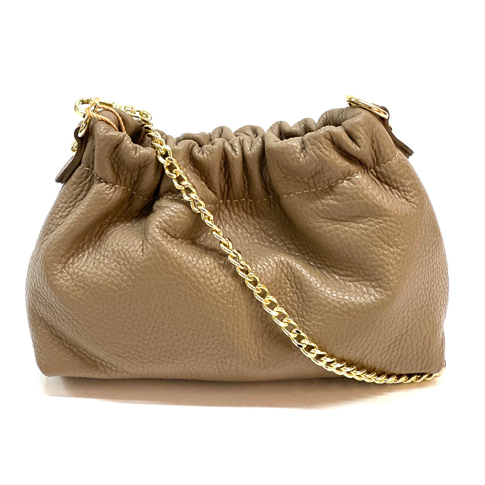 Alexa Leather Clutch - Made In Italy