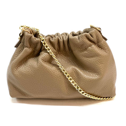 Alexa Leather Clutch - Made In Italy