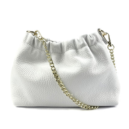 Alexa Leather Clutch - Made In Italy