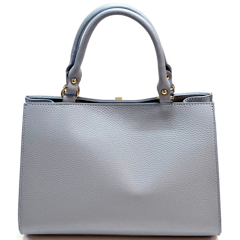 Clizia Leather Handbag - Made In Italy