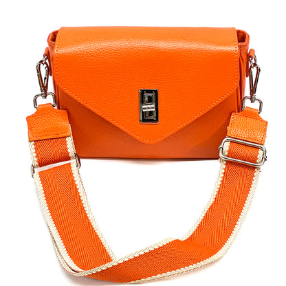 Viva Leather Crossbody Bag - Made In Italy