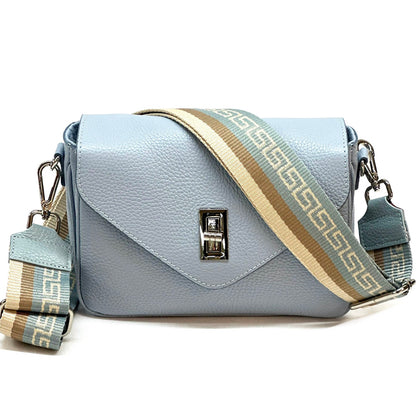 Viva Leather Crossbody Bag - Made In Italy