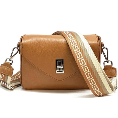 Viva Leather Crossbody Bag - Made In Italy