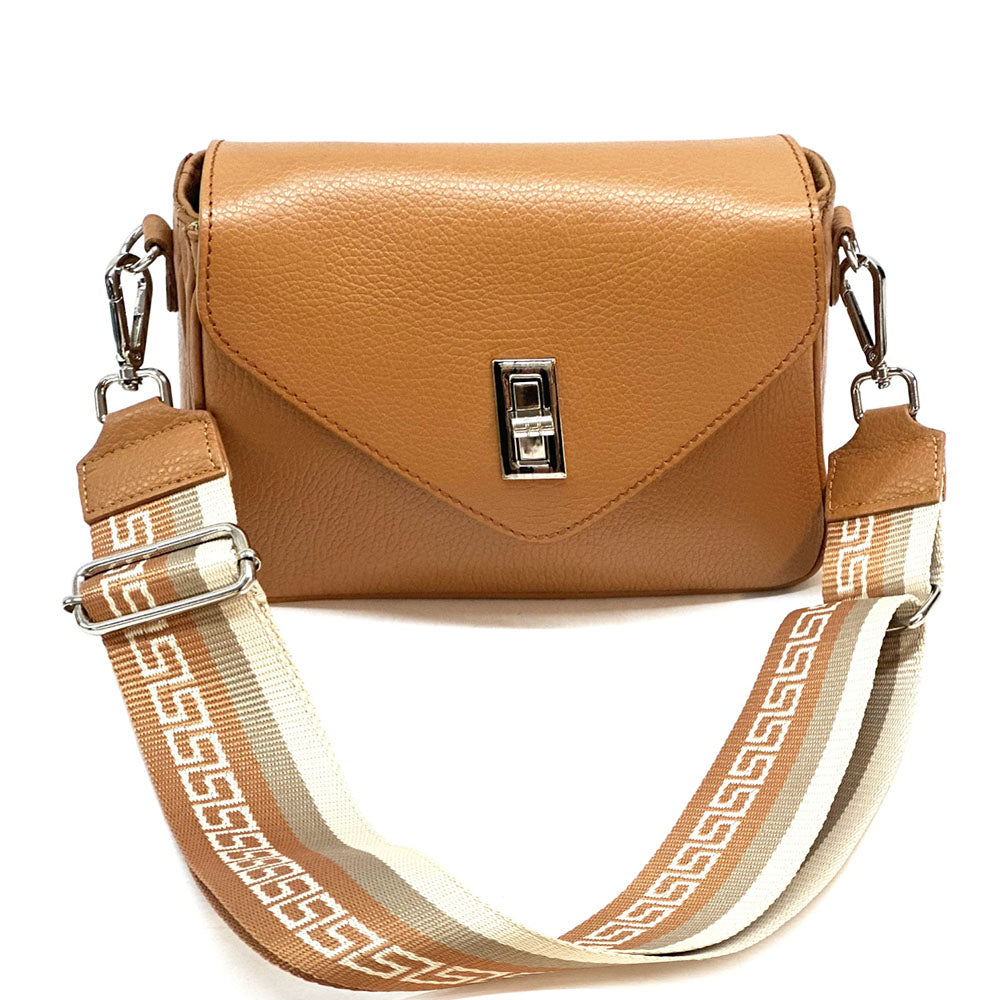 Viva Leather Crossbody Bag - Made In Italy