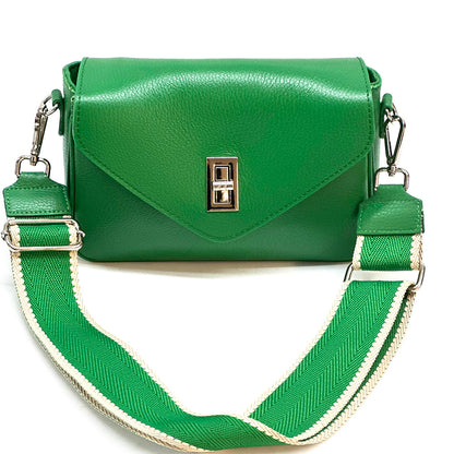 Viva Leather Crossbody Bag - Made In Italy
