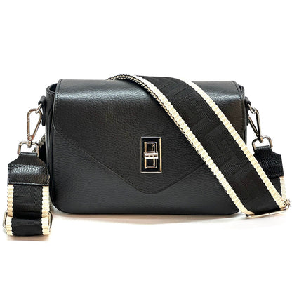 Viva Leather Crossbody Bag - Made In Italy