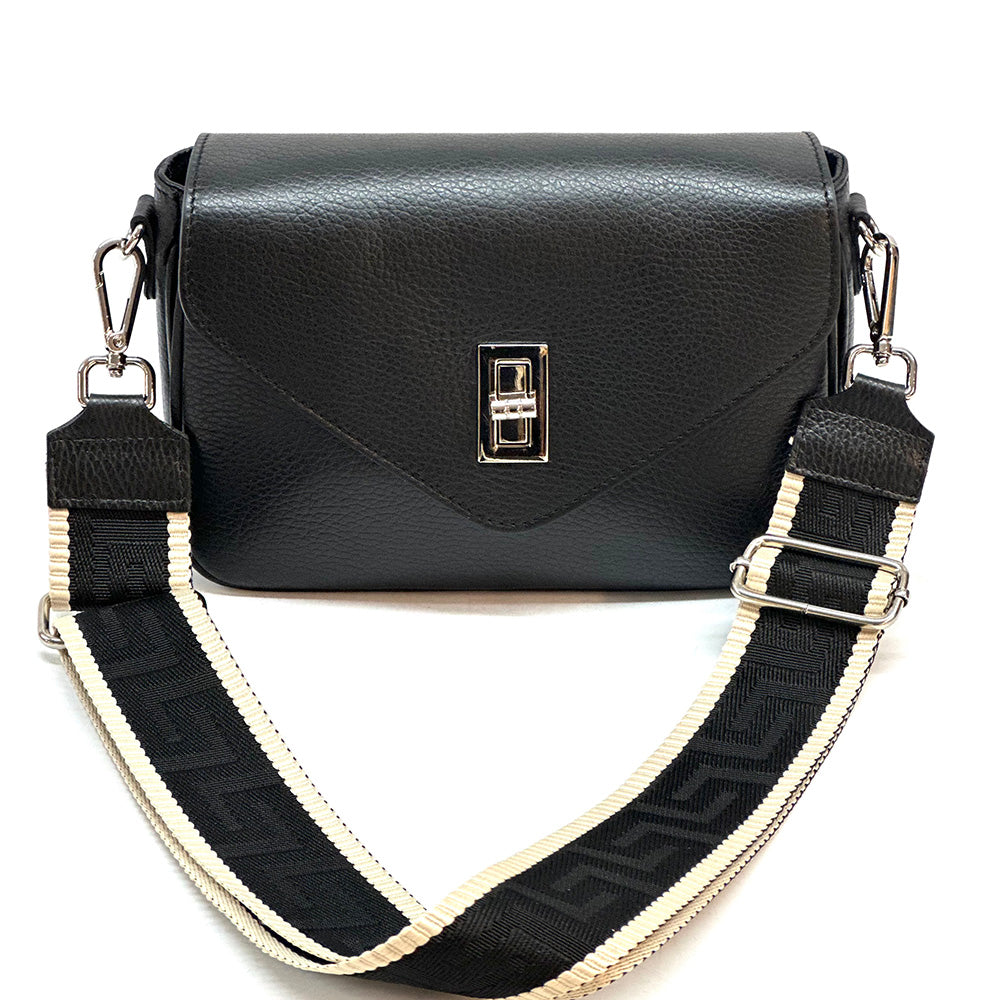 Viva Leather Crossbody Bag - Made In Italy