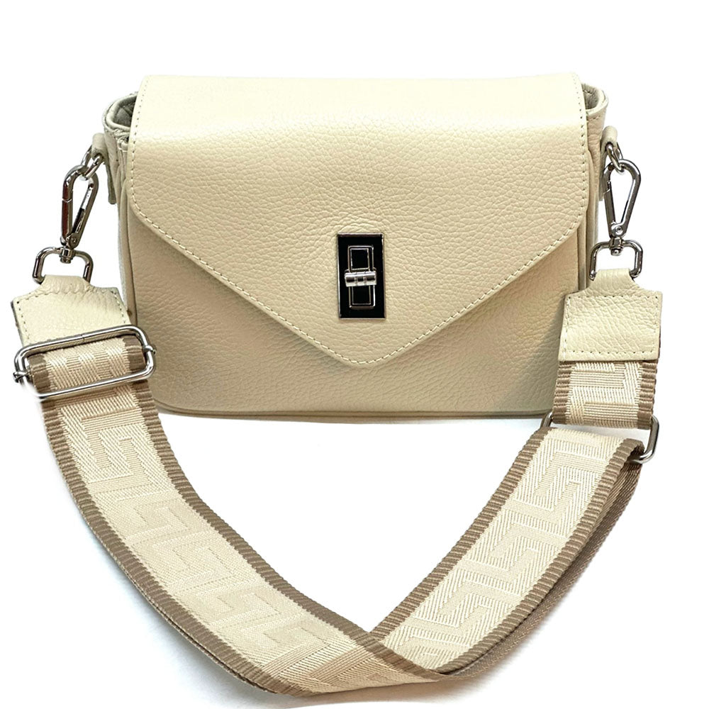 Viva Leather Crossbody Bag - Made In Italy