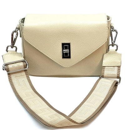 Viva Leather Crossbody Bag - Made In Italy