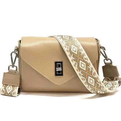 Viva Leather Crossbody Bag - Made In Italy