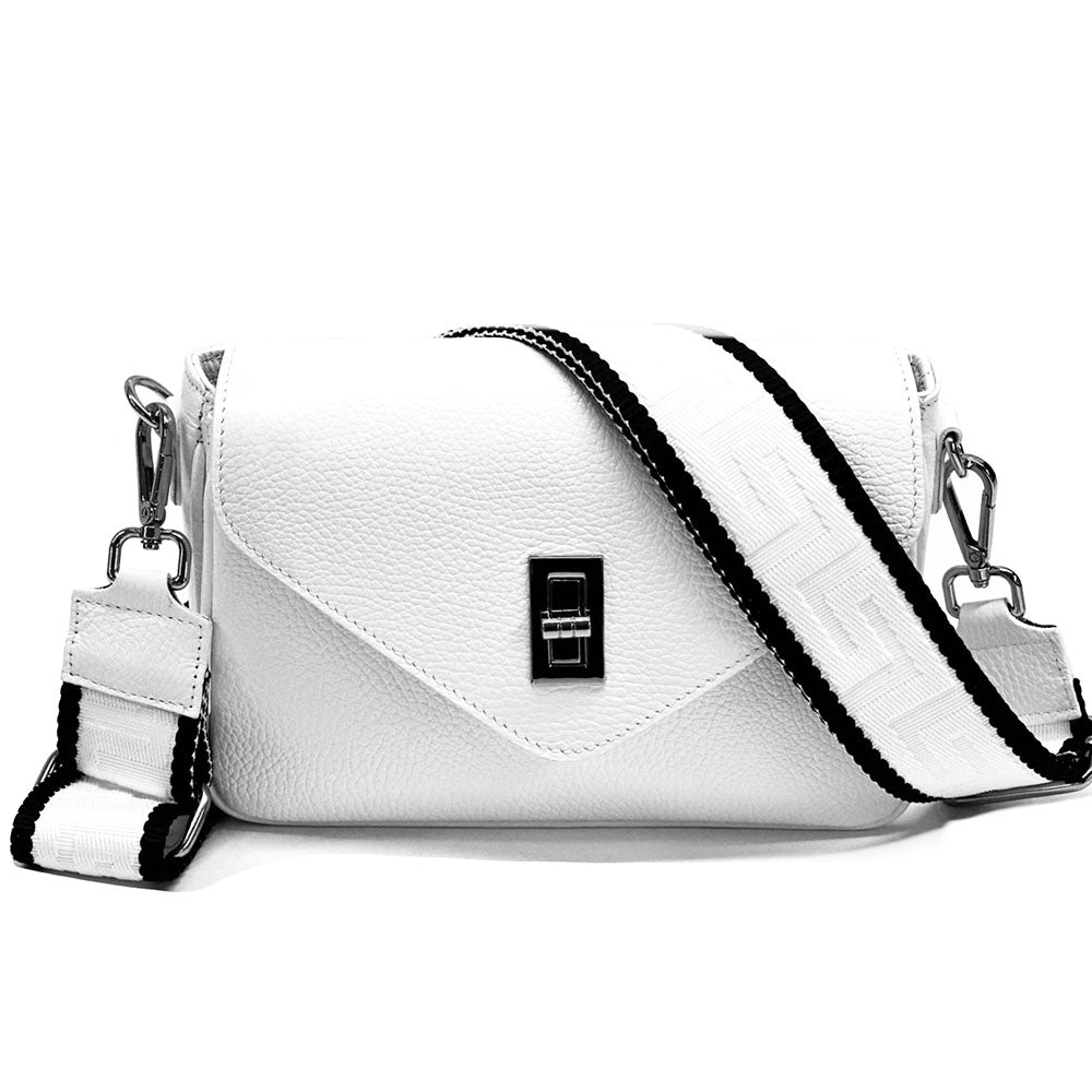 Viva Leather Crossbody Bag - Made In Italy
