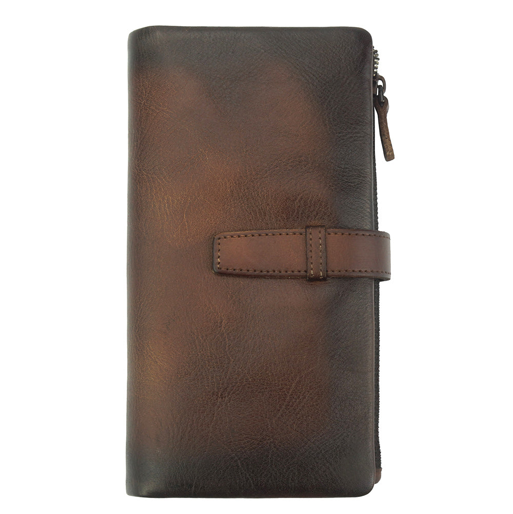 Agostino Vintage Cow Leather Wallet - Made In Italy