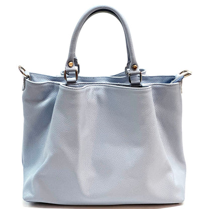 Donata Leather Hobo Bag - Made In Italy