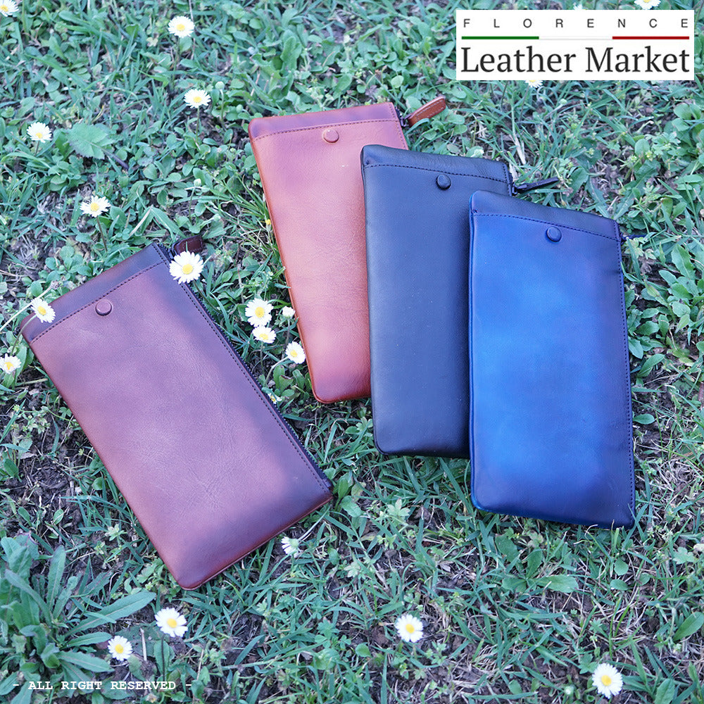 Wallet Adele in vintage leather - Made In Italy