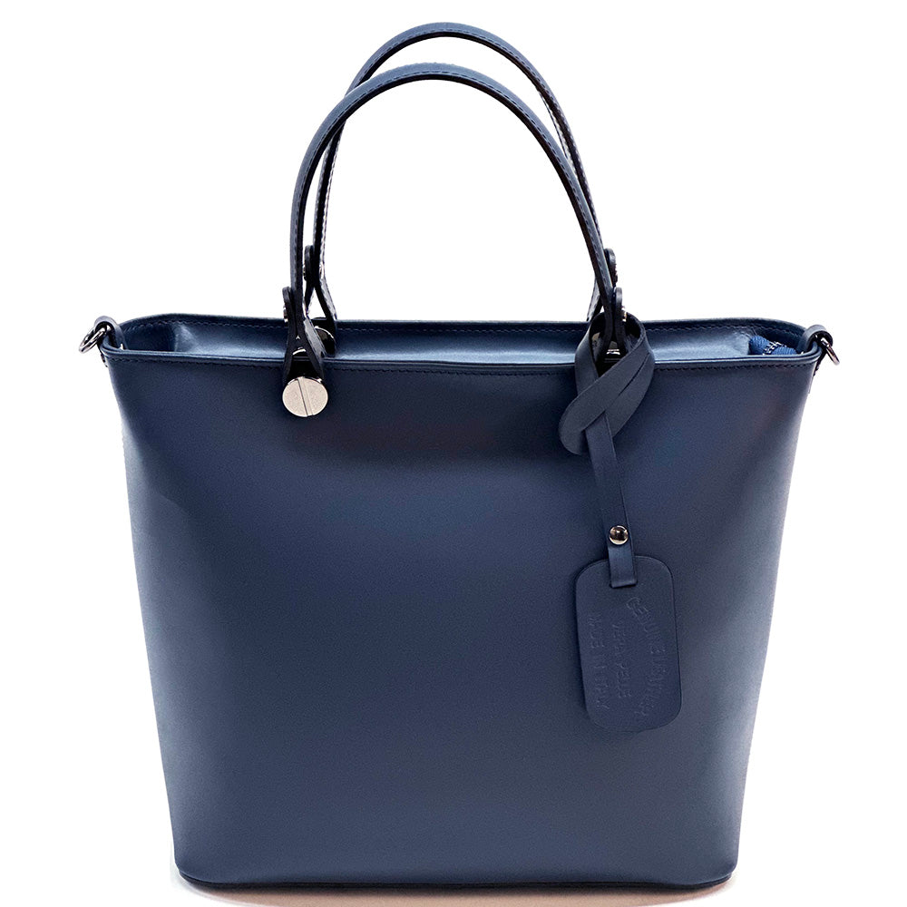 Raffaella Leather Tote Bag - Made In Italy