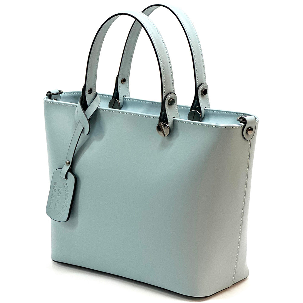Raffaella Leather Tote Bag - Made In Italy