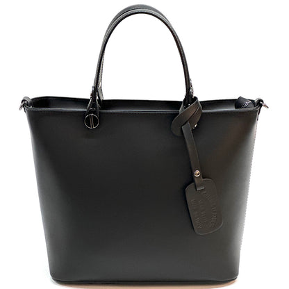 Raffaella Leather Tote Bag - Made In Italy