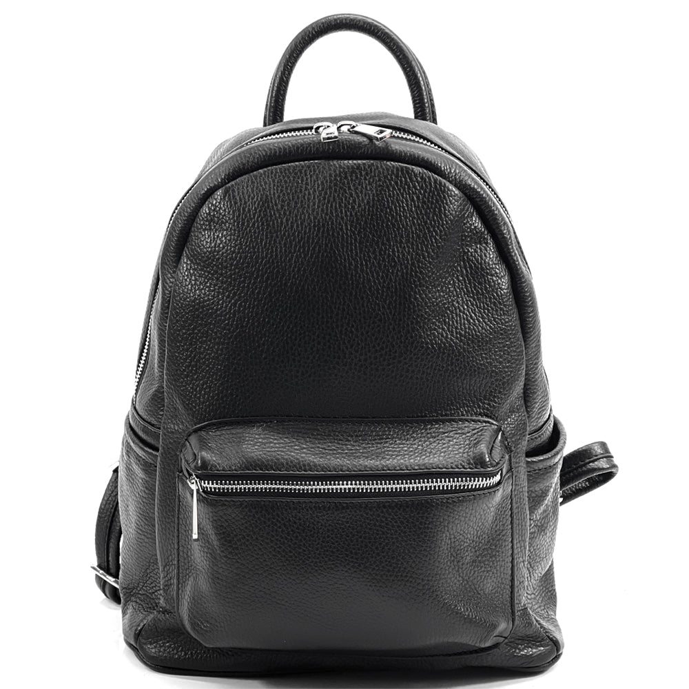 Santina Italian Leather Backpack - Made In Italy