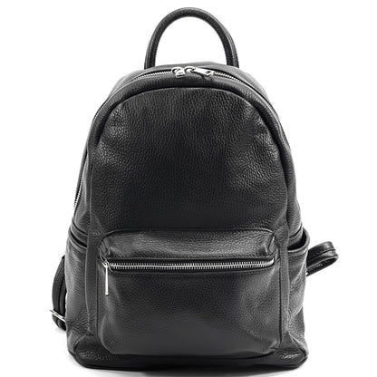 Santina Italian Leather Backpack - Made In Italy
