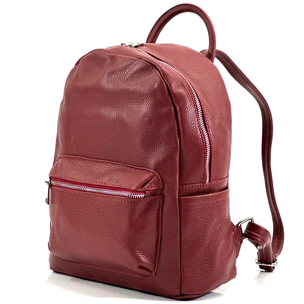 Santina Italian Leather Backpack - Made In Italy