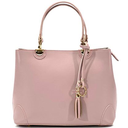 Irma leather handbag - Made In Italy