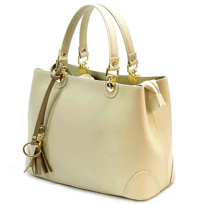 Irma leather handbag - Made In Italy