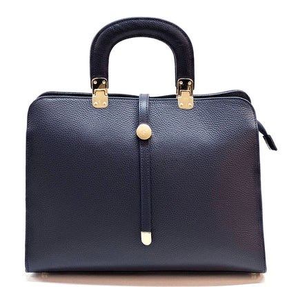 Ermanno Leather Tote Bag - Made In Italy
