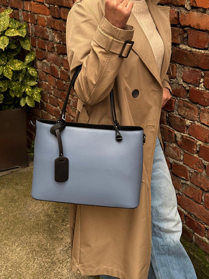 Margherita Tote Italian Handmade Leather Tote Bag - Made In Italy