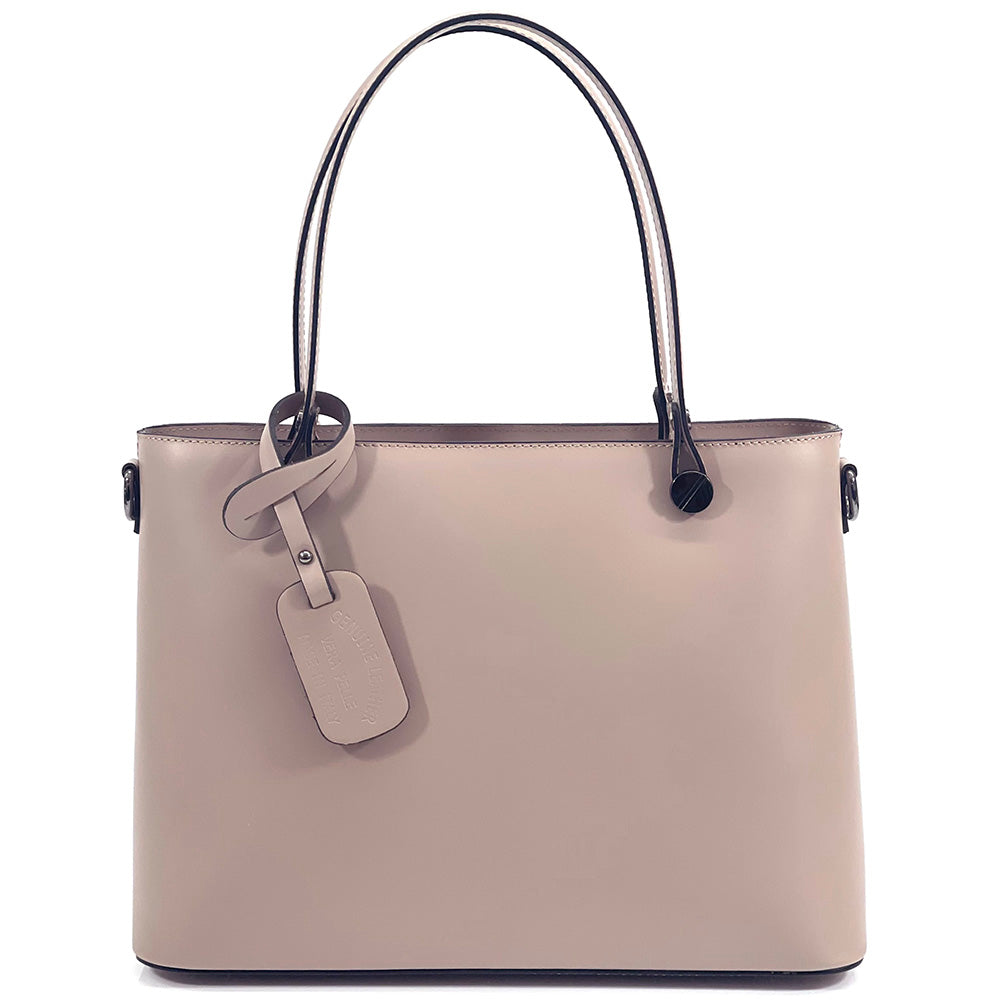 Margherita Tote Italian Handmade Leather Tote Bag - Made In Italy