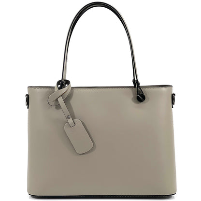 Margherita Tote Italian Handmade Leather Tote Bag - Made In Italy