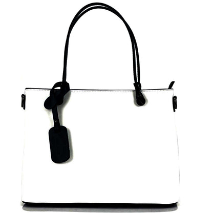 Margherita Tote Italian Handmade Leather Tote Bag - Made In Italy
