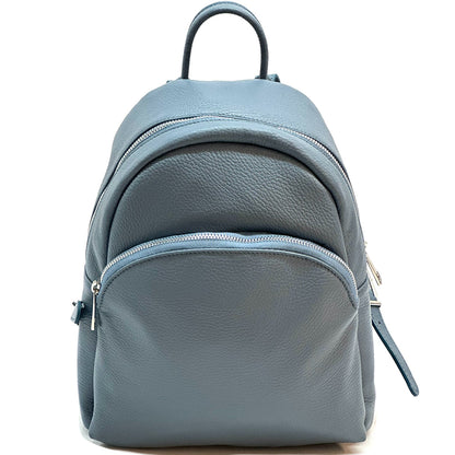 Connor Backpack in leather - Made In Italy
