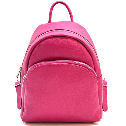 Connor Backpack in leather - Made In Italy