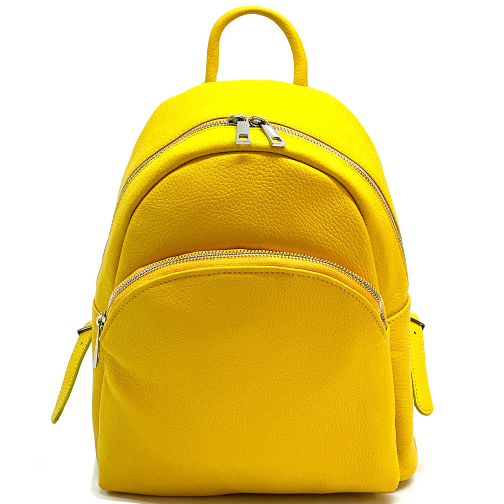 Connor Backpack in leather - Made In Italy